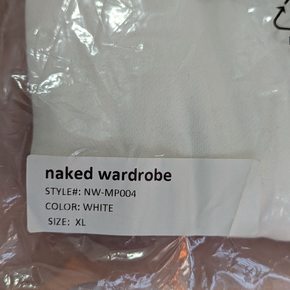 Naked Wardrobe Jogger Cozy‎ Sweatpants Women's sz XL in White NEW WITH TAGS - Picture 12 of 12